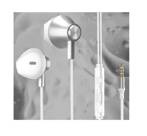 6D Surround Sound Wired Earphones Microphone