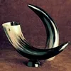 Cow horn emty inside shaped design horn craft, best quality and good price horn statues from vietnam
