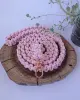 Cotton candy Macrame lead