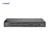 Factory price OEM 8 Combo 10/100/1000 Mbps RJ45 Ports L3 function core managed switch with 24 gigabit sfp 1 console