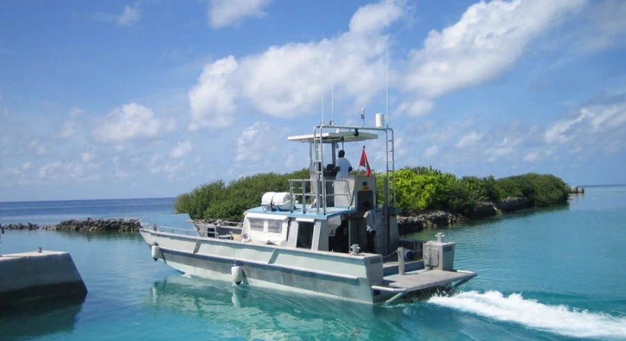 
CE Certified 11m landing craft barge for vehicle transport 