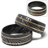 CUSTOM HANDMADE DAMASCUS STEEL FINGER RING Gift