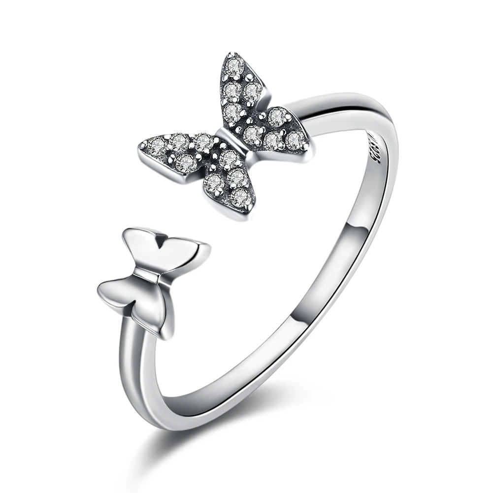 

925 Sterling Silver Butterfly Jewellery  Ring For Women