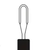 Crescent Ophthalmic Micro Surgical Blade Bevel Down - For Making Tunnel
