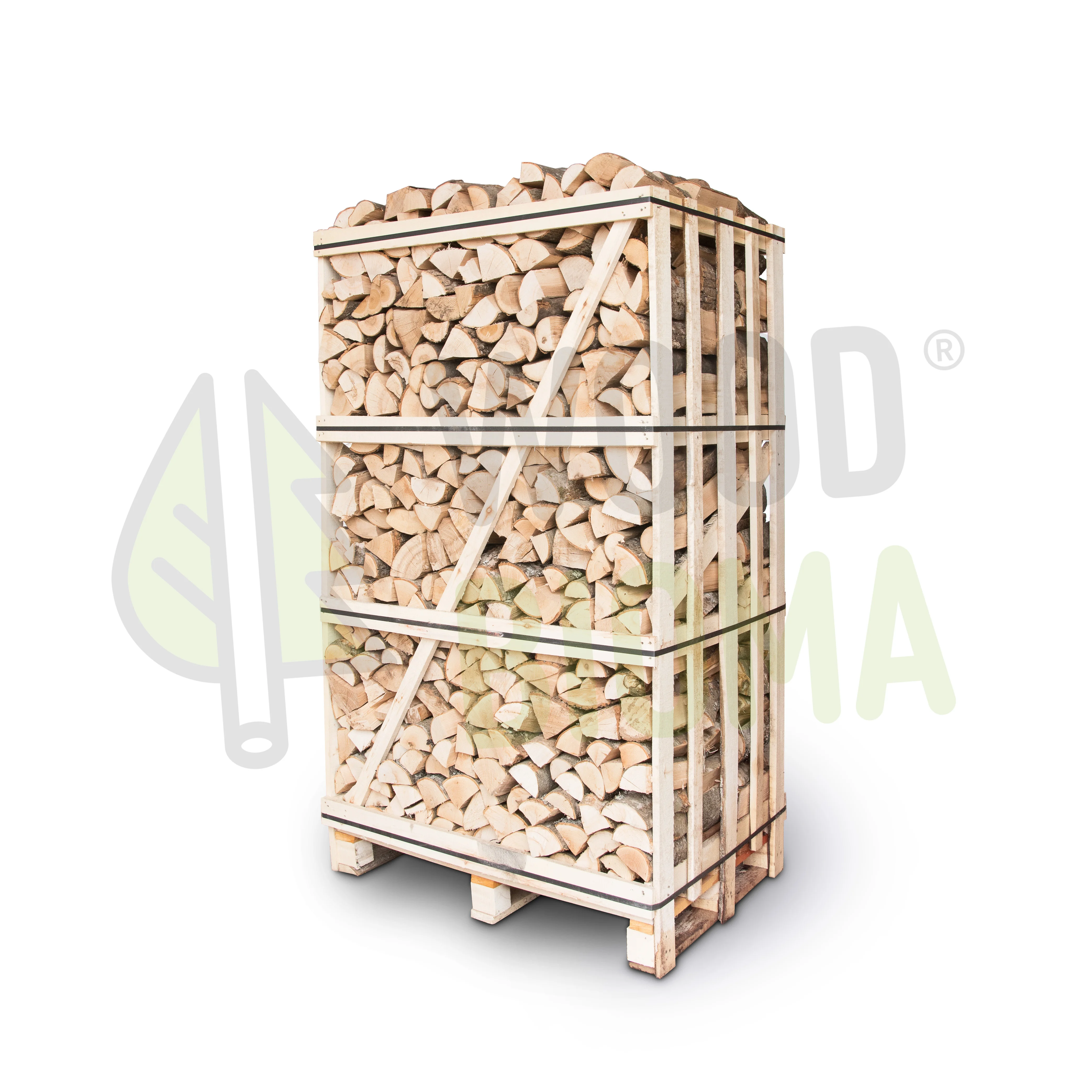 
Kiln dried ash firewood big crates 