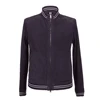 Mens perforated goat leather bomber jacket Made in Italy