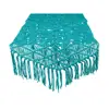Macrame Table Runner for Family Wedding Party Theme Decoration