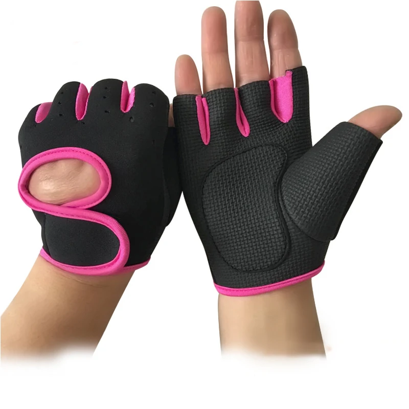 Valeo VA4566 GLCF Women Leather Crosstrainer Plus Lifting Gloves Workout Fitness 