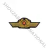 Air force Bullion Wings Hand Embroidered Badges-Hand Embroidered Cap Badges