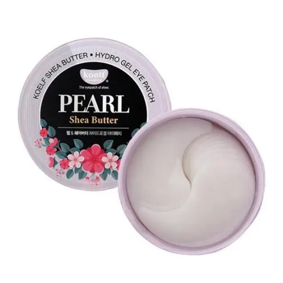 

Korean Cosmetic Ficial Mask OEM PETITFEE Koelf Pearl & Shea Butter Eye Patch 60pcs