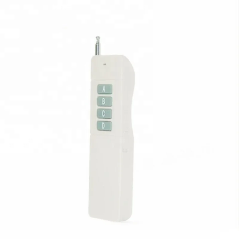 

Taidacent 315mhz 433mhz 1000 m Long Distance Fixed Learning Rolling Code Gate Door Opener Transmitter 4 Button Remote Control