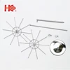 Adjustable 2 tiers carousel display stand