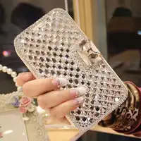 

Luxury Bling Crystal Diamond Handmade Leather Case For Apple iPhone 7 /7 Plus 5.5"
