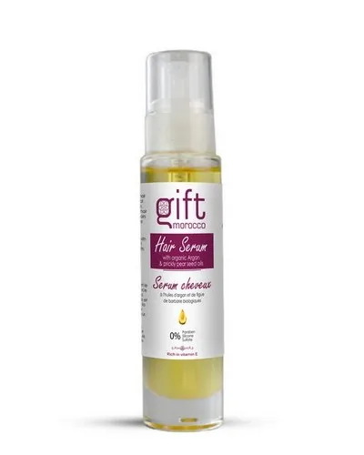 Natural Hair Serum With Organic Argan Oil Prickly Pear Seed