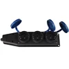 Rubber three gang wall socket with grounding with cover IP44 220-250V 16A Electrical Equipment Plugs and Sockets