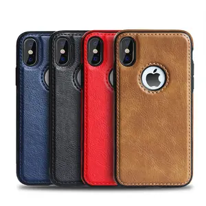 Vintage PU Leather Ultra Thin iPhone Case