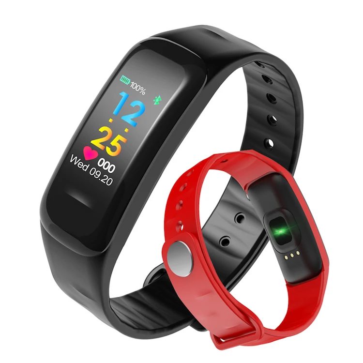 

Amazon product C18 blood pressure test health tracker with heart rate sleep monitor ip67 smart watch