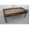 Antique Rare Old Door Folding Table Retro Wooden Hotel Resort Dining Tables