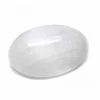 Selenite Palm Stone - Healing Crystal - Mental Clarity - Protection Crystal - Removes Negative Energy