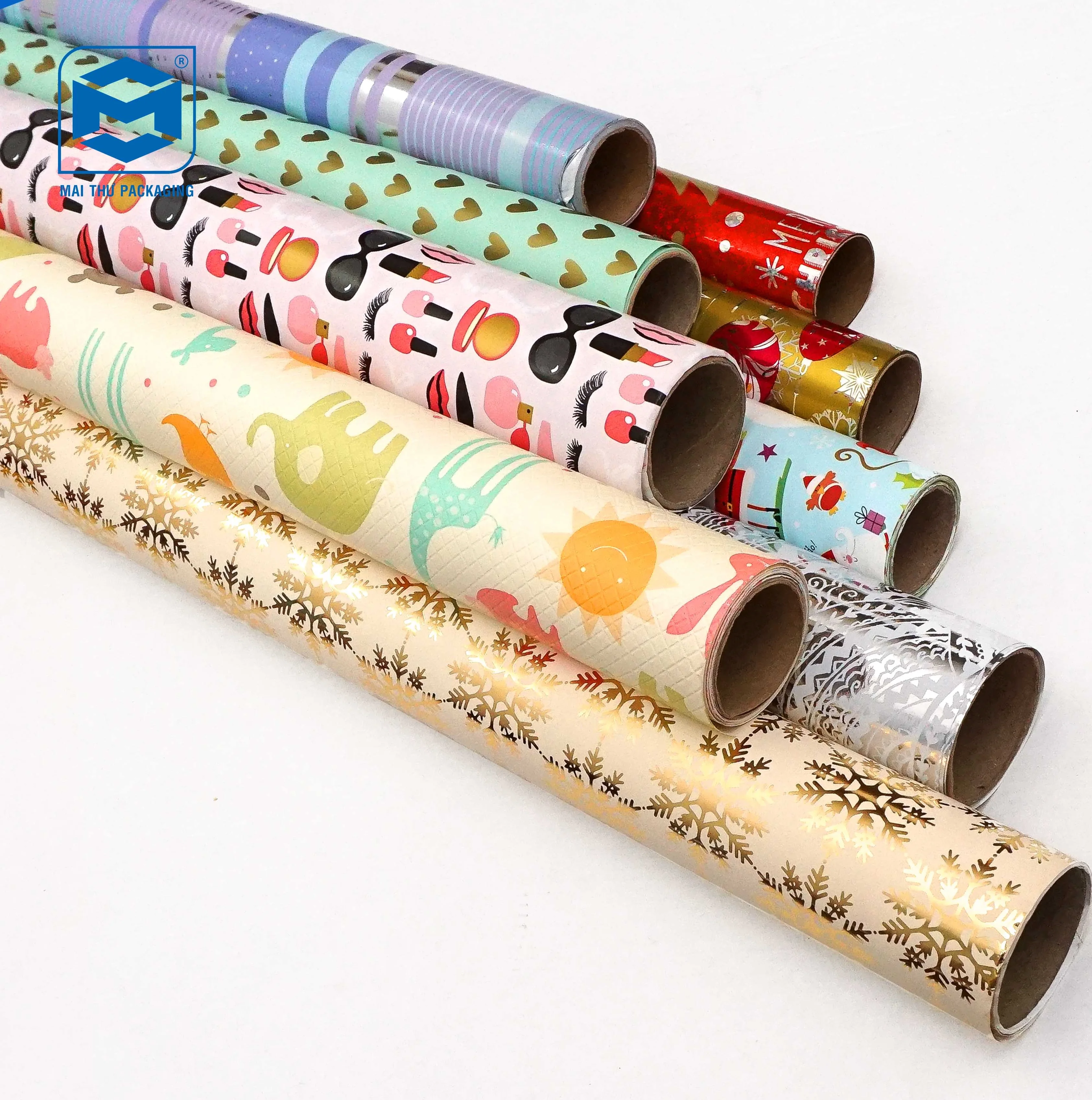 
Custom Colorful Gift Wrapping Paper 
