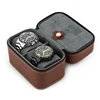 Square wood unique watch box for package in Durable Style