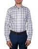 Men's Button Down Long Sleeve Plaid Poplin Shirt Casual Cotton Check Shirt Wholesale