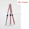 Cable Overmolding Wire Harness with Flag Shape 90 Degree 4.8mm Faston Terminal for Motor