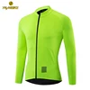 YKYWBIKE Wholesale Custom Cycling Wear Winter Long Sleeve Custom Reflective Jacket Cycling Men