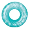 flash Swimming tubes rafts Inflatable Glitter Ring Pool Float, Blue