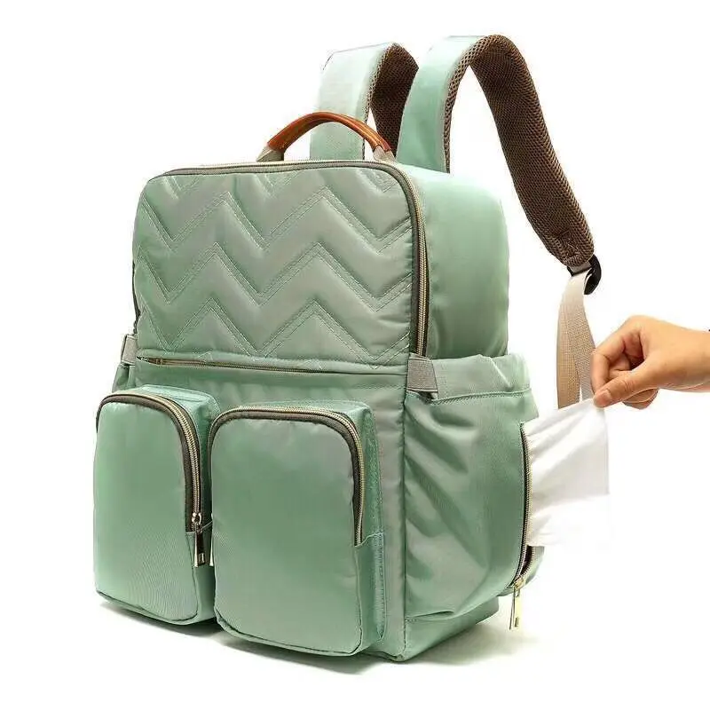 

Chinese Factory New Design Cost-Effective Trend Baby Diaper Backpack Bags, Full printing/accordingly