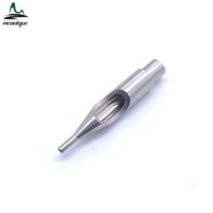 Wholesale OEM Professional Custom 316L Stainless Steel Durable Tattoo Tube Round Tip