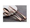 copper colored silverware Cutlery Set