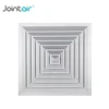 Wholesale 4 Way Supply Aluminum Ventilation Louvre Faced Ceiling Diffusers