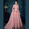 Georgette Heavy Work Butterfly Net And Floor Length Anarkali Suits Collection