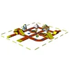 Large Summer Lake Inflatable Water Park Playground Commercial Sea Floating Island Park Games