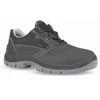 S1P SRC MADE IN ITALY DARK SUEDE STEEL TOE AND FOIL FABRIC BONGIORNOWORK SAFETY SHOES