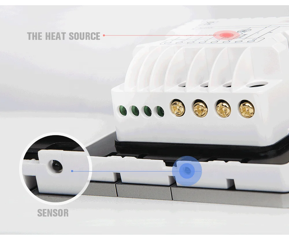 
CUBEE Wifi smart thermostat for Air-conditioning system FCU 