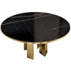 Antique round table faux marble stone dining table tops dining table designs