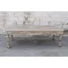 Handmade Old Carved Coffee Table Old Handmade carving Resort Farmhouse Furniture