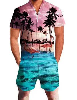 pajama romper shorts