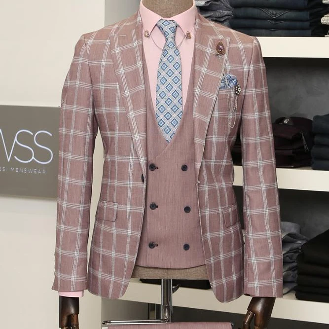 coat pant check colour