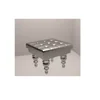 ALUMINUM SQUARE STOOL