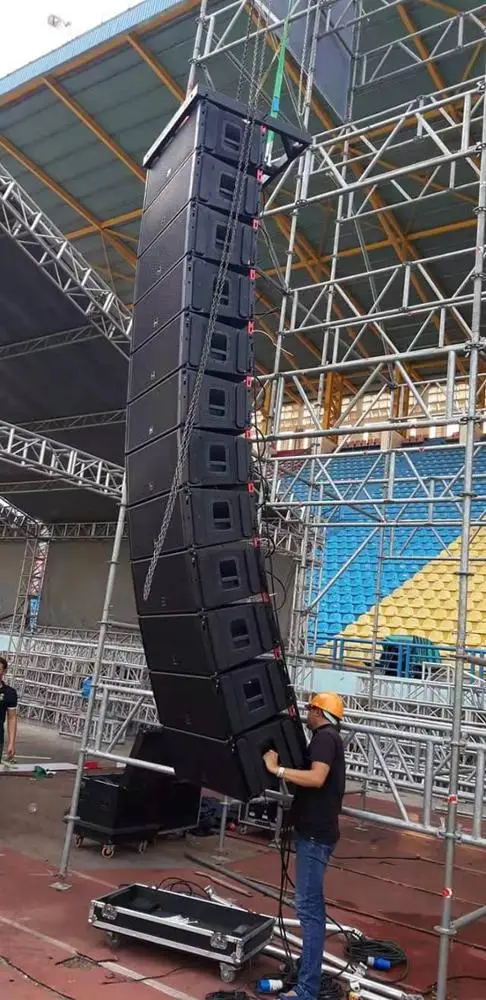 
line array speaker system 