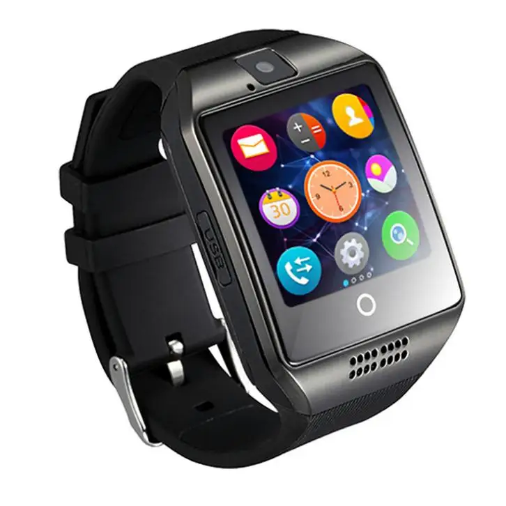 

ODM Japanese Q18 smart watch 2019 with sim card as phone use Q18 android smartwatch with camera on promotion season