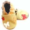 Soft sole baby shoes Handmade butterfly olive white red Bebes fille cuir souple chaussons Krabbelschuhe porter Ebooba
