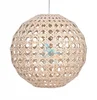 Rattan round lampshade with natural color from Vietnam