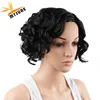 factory price short deep curly 100% virgin cuticle human hair wholesale raw natural wig full lace wig