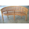 Banana Teak Wood Bench Indonesian Patio Furniture Garden Bench