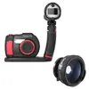DC2000 HD Underwater Digital Camera with Sea Dragon Flash Set with SL970 0.65x Wide Angle Conversion Lens