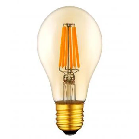 High quality Pendant Lamp A60/A19 6W Amber Vintage Led Edison filament smart wifi led Light Bulb